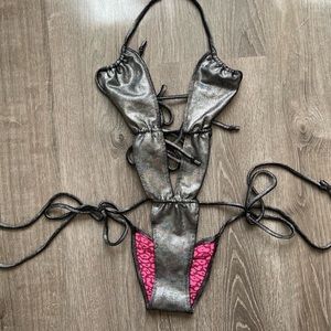 Hand made one piece bikini from Nemesis Apparel
